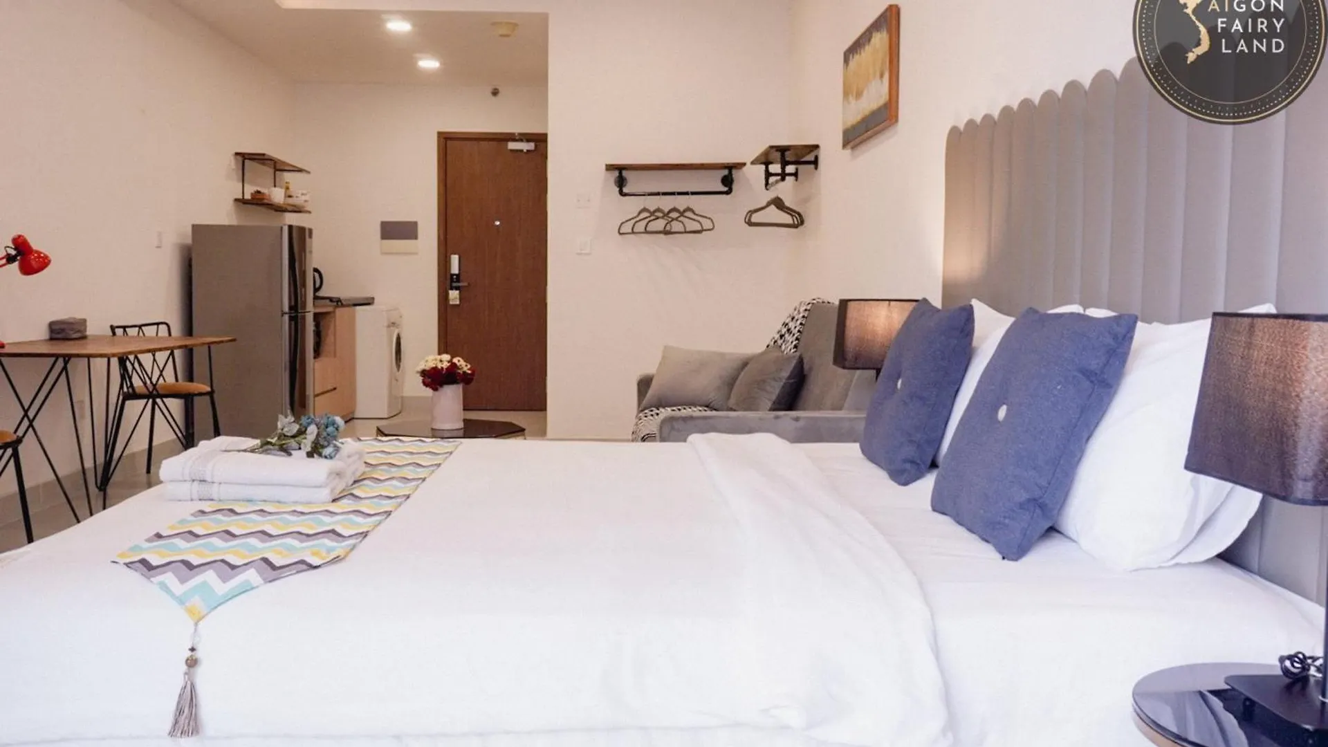 123 Apartment In Ben Van Don Street Ho Si Minh-város Vietnám